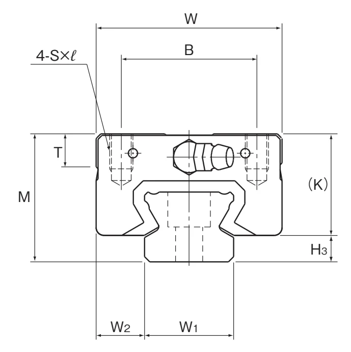 Шариковый подшипник линейного перемещения THK SSR 15XW THK