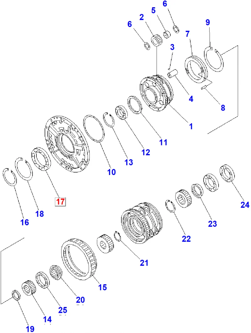 Подшипник KOMATSU 06000-06932